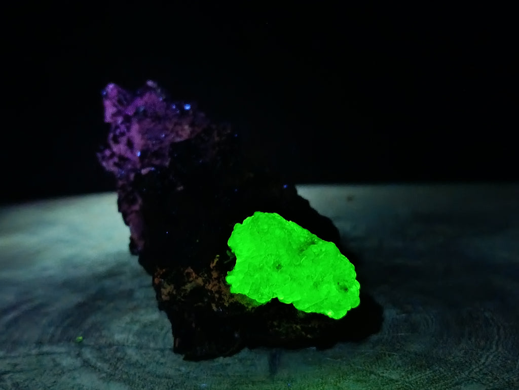 Natural Schorl Black Tourmaline Specimens x 2 From Erongo, Namibia - Toprock Gemstones and Minerals 