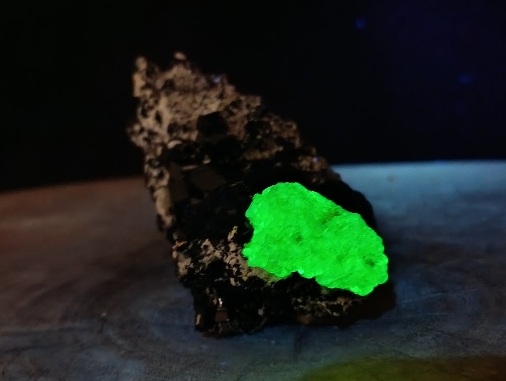 Natural Schorl Black Tourmaline Specimens x 2 From Erongo, Namibia - Toprock Gemstones and Minerals 