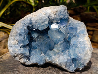 Natural Celestite Geode Specimens x 1 From Sakoany, Madagascar