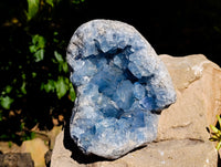 Natural Celestite Geode Specimens x 1 From Sakoany, Madagascar