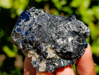 Natural Schorl Black Tourmaline with Hyalite Opal x 12 From Erongo, Namibia