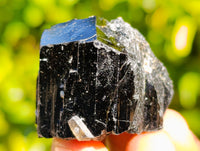 Natural Schorl Black Tourmaline with Hyalite Opal x 20 From Erongo, Namibia