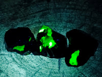Natural Schorl Black Tourmaline with Hyalite Opal x 20 From Erongo, Namibia