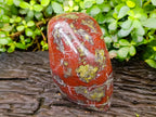 Polished Bastite Dragons Blood Stone Standing Free Form x 1 From Tshipise, South Africa - Toprock Gemstones and Minerals 