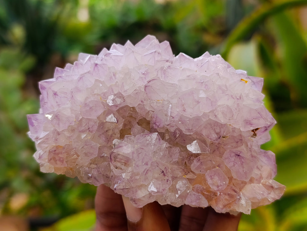 Natural Amethyst Spirit Quartz Clusters x 3 From Boekenhouthoek, South Africa - Toprock Gemstones and Minerals 