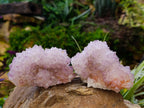 Natural Amethyst Spirit Quartz Clusters x 3 From Boekenhouthoek, South Africa - Toprock Gemstones and Minerals 