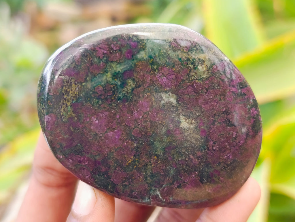 Polished Ruby Corundum In Chrome Verdite Free Forms x 4 From Zimbabwe - Toprock Gemstones and Minerals 