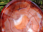 Polished Carnelian Agate Bowls x 2 From Madagascar - Toprock Gemstones and Minerals 