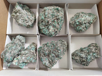 Natural Emerald Mica In Matrix Cobbed Specimens x 7 From Mutoko, Zimbabwe