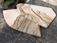 Polished Picture Stone Jasper Slices x 4 From Ais-Ais, Namibia