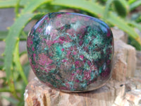 Polished Ruby Corundum In Chrome Verdite Free Forms x 6 From Zimbabwe - Toprock Gemstones and Minerals 