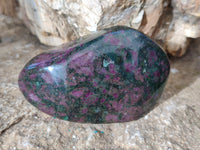 Polished Ruby Corundum In Chrome Verdite Free Forms x 6 From Zimbabwe - Toprock Gemstones and Minerals 