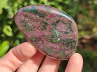 Polished Ruby Corundum In Chrome Verdite Free Forms x 6 From Zimbabwe - Toprock Gemstones and Minerals 