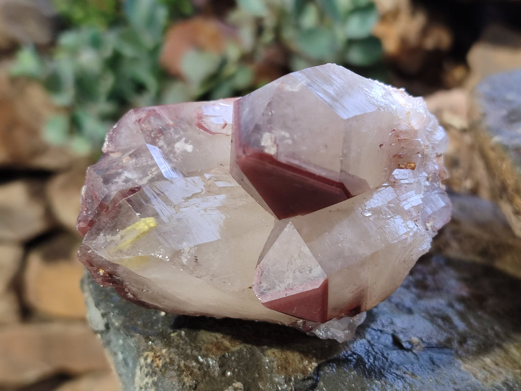 Natural Red Hematoid Quartz Clusters x 2 From Karoi, Zimbabwe - Toprock Gemstones and Minerals 