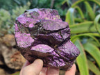 Natural Metallic Purpurite Cobbed Specimens x 3 From Erongo, Namibia - Toprock Gemstones and Minerals 