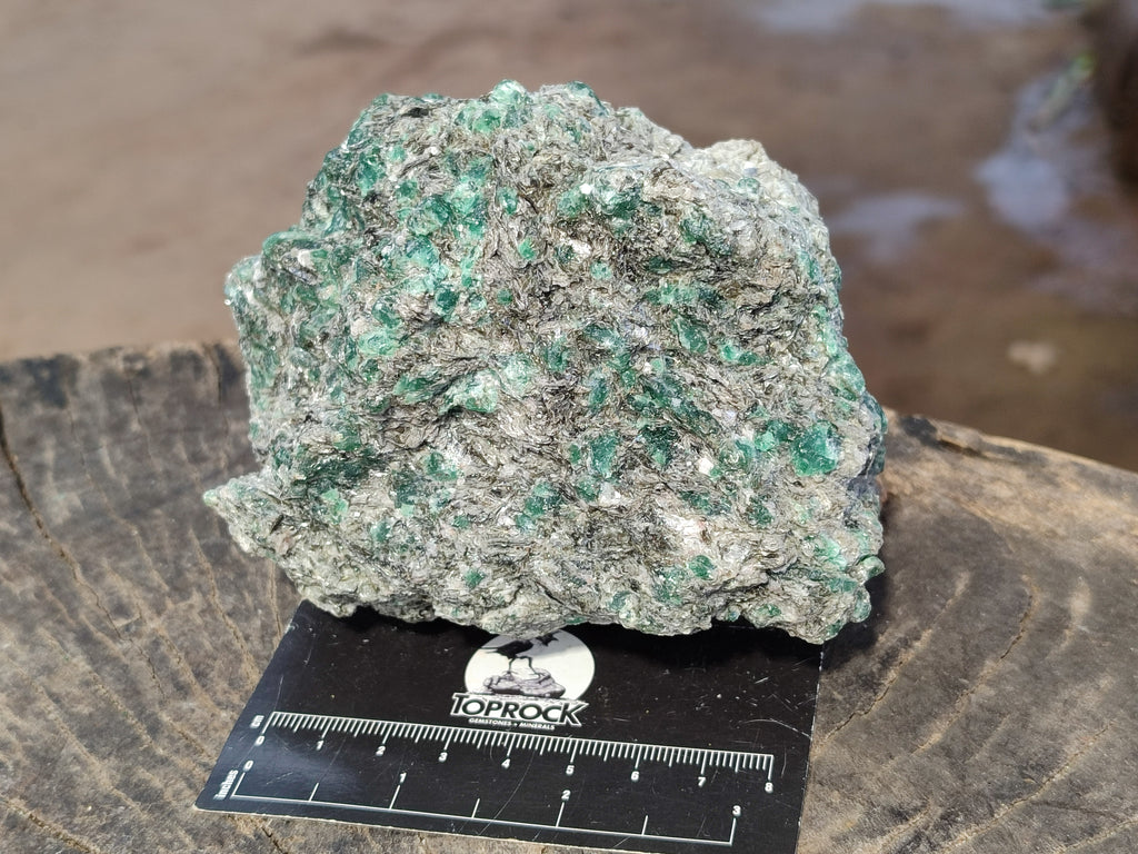 Natural Emerald Mica In Matrix Cobbed Specimens x 5 From Mutoko, Zimbabwe - Toprock Gemstones and Minerals 