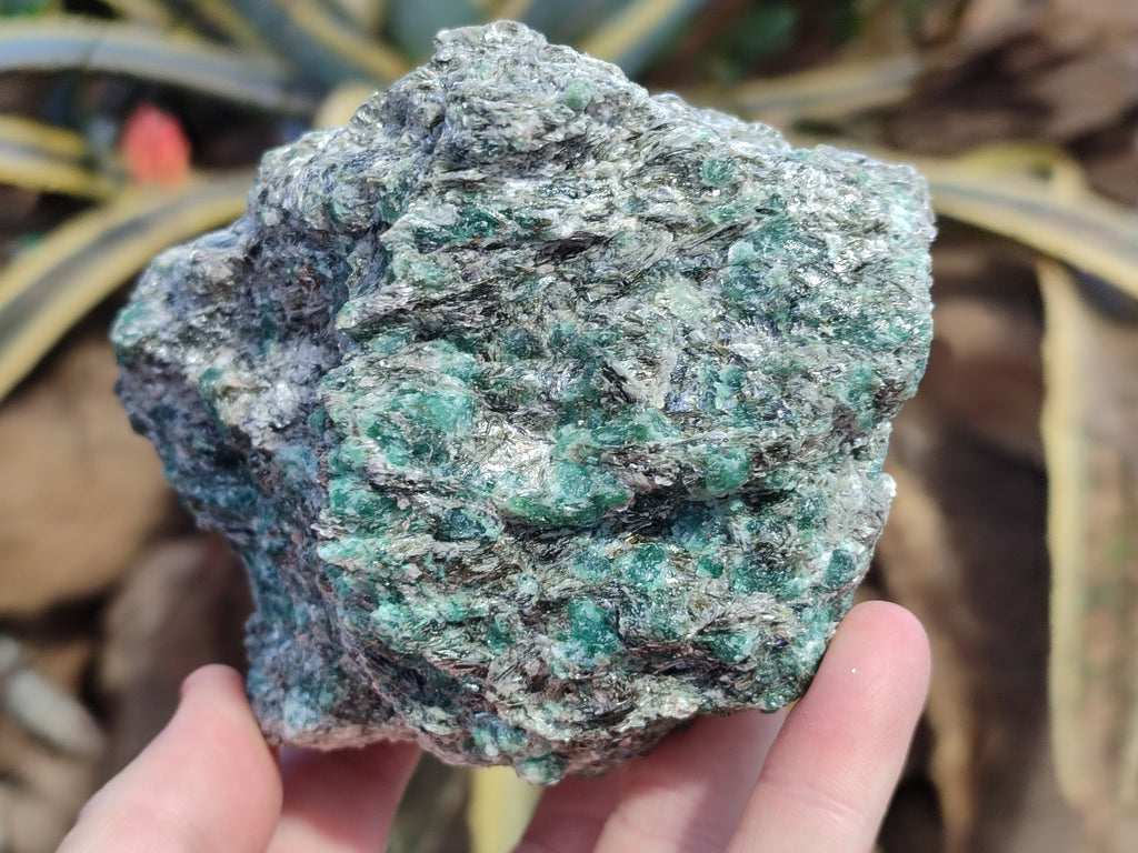 Natural Emerald Mica In Matrix Cobbed Specimens x 5 From Mutoko, Zimbabwe - Toprock Gemstones and Minerals 