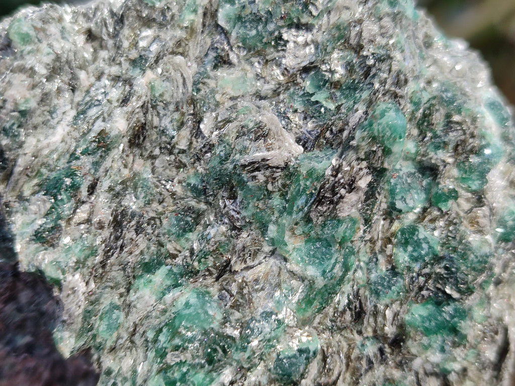 Natural Emerald Mica In Matrix Cobbed Specimens x 5 From Mutoko, Zimbabwe - Toprock Gemstones and Minerals 