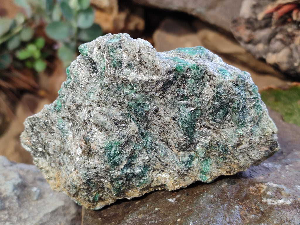 Natural Emerald Mica In Matrix Cobbed Specimens x 5 From Mutoko, Zimbabwe - Toprock Gemstones and Minerals 