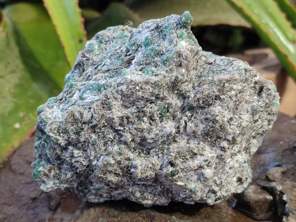 Natural Emerald Mica In Matrix Cobbed Specimens x 5 From Mutoko, Zimbabwe - Toprock Gemstones and Minerals 
