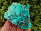 Natural Shattuckite with Chrysocolla and Malachite Cutting Material x 12 From Namibia - Toprock Gemstones and Minerals 
