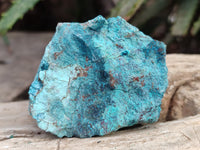Natural Shattuckite with Chrysocolla and Malachite Cutting Material x 12 From Namibia