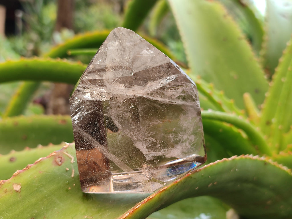 Polished Smokey Quartz Crystals x 3 From Madagascar - Toprock Gemstones and Minerals 