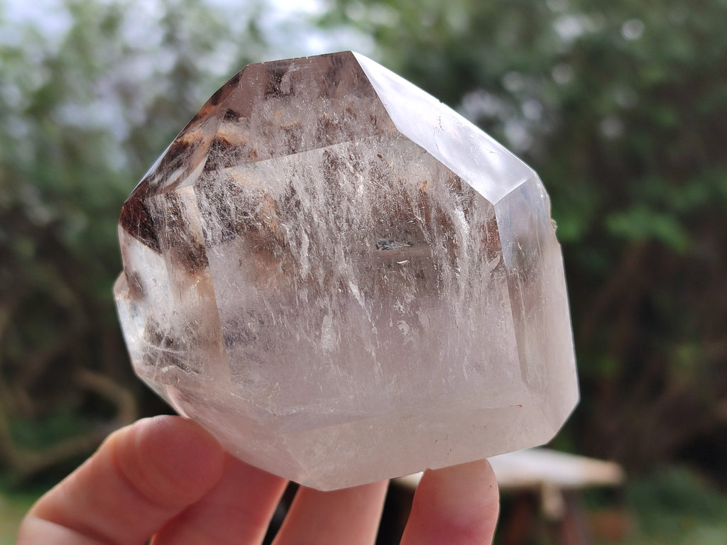 Polished Smokey Quartz Crystals x 3 From Madagascar - Toprock Gemstones and Minerals 