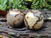 Polished Septerye Spheres x 4 From Mahajanga, Madagascar - Toprock Gemstones and Minerals 