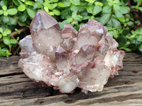 Natural Red Hematoid Quartz Cluster x 1 From Karoi, Zimbabwe