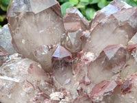 Natural Red Hematoid Quartz Cluster x 1 From Karoi, Zimbabwe