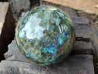 Polished Labradorite Spheres x 3 From Tulear, Madagascar - Toprock Gemstones and Minerals 