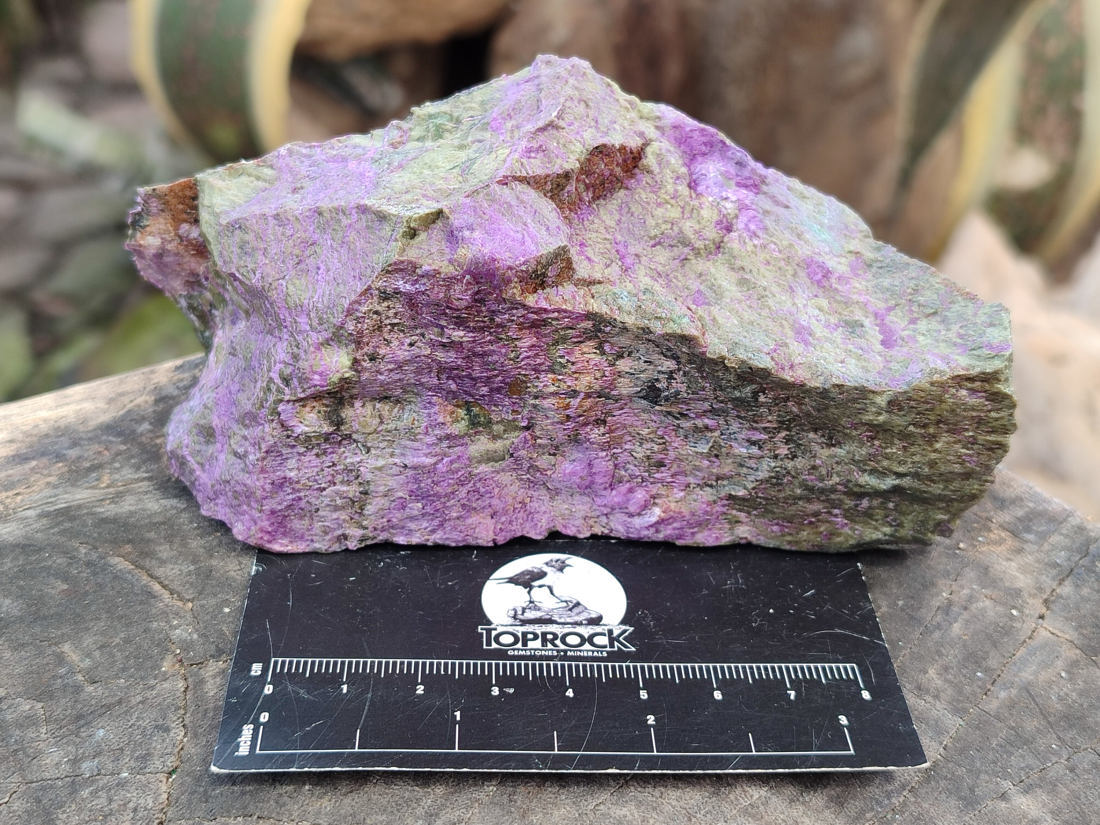 Natural Stichtite Cobbed Specimens x 3 From Barberton, South Africa - Toprock Gemstones and Minerals 