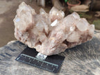 Natural Phantom Cascading Smokey Quartz Clusters x 2 From Luena, Congo - Toprock Gemstones and Minerals 