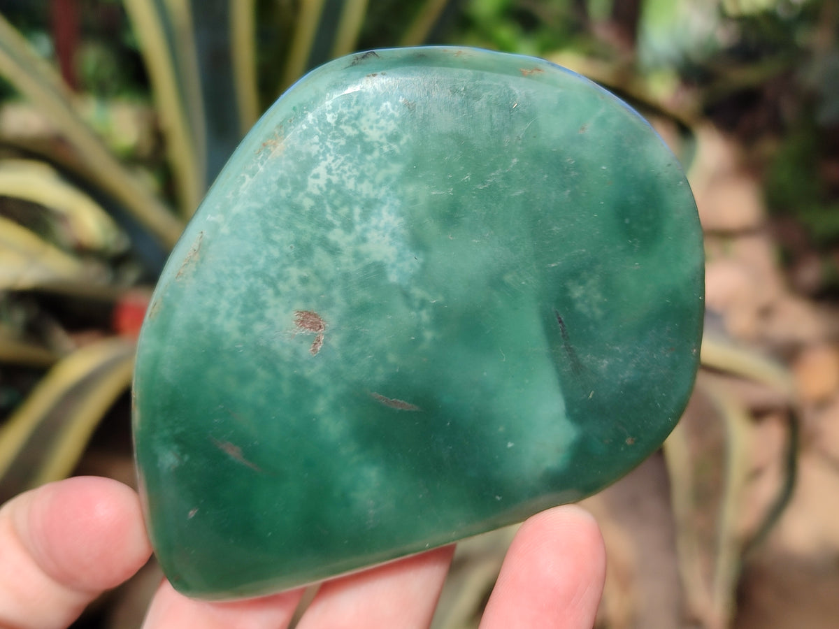 Polished On One Side Emerald Mtorolite Plates x 3 From Mutorashanga, Zimbabwe - Toprock Gemstones and Minerals 