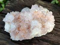 Natural Lilic Cactus Spirit Quartz Clusters x 3 From South Africa - Toprock Gemstones and Minerals 
