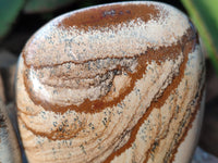 Polished Picture Stone Jasper Standing Free Forms x 4 From Ais-Ais, Namibia - Toprock Gemstones and Minerals 