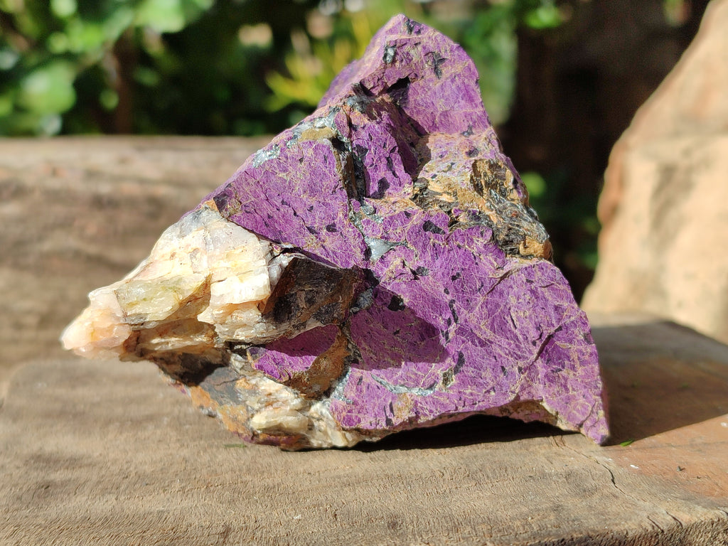Natural Metallic Purpurite Cobbed Specimens x 3 From Erongo, Namibia - Toprock Gemstones and Minerals 