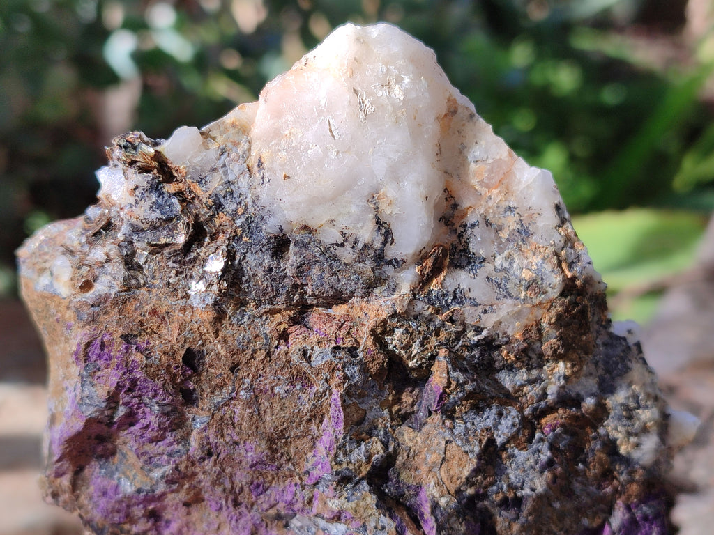 Natural Metallic Purpurite Cobbed Specimens x 3 From Erongo, Namibia - Toprock Gemstones and Minerals 