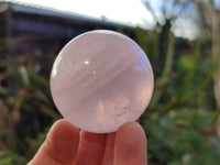 Polished Rose Quartz Spheres x 8 From Ambatondrazaka, Madagascar - Toprock Gemstones and Minerals 