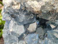 Natural Celestite Geode Specimens x 1 From Sakoany, Madagascar - Toprock Gemstones and Minerals 