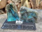 Polished On One Side Labradorite Plates x 35 From Tulear, Madagascar - Toprock Gemstones and Minerals 