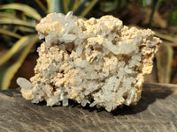 Natural Quartz and Smokey Quartz Clusters with Hyalite Opal on 3 Specimens x 6 From Erongo, Namibia - Toprock Gemstones and Minerals 