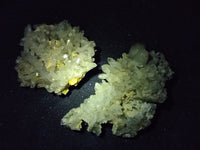 Natural Quartz and Smokey Quartz Clusters with Hyalite Opal on 3 Specimens x 6 From Erongo, Namibia - Toprock Gemstones and Minerals 