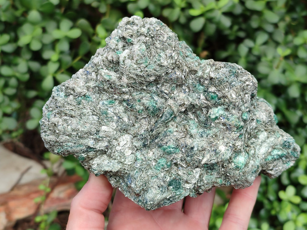 Natural Emerald Mica In Matrix Cobbed Specimens x 2 From Mutoko, Zimbabwe - Toprock Gemstones and Minerals 