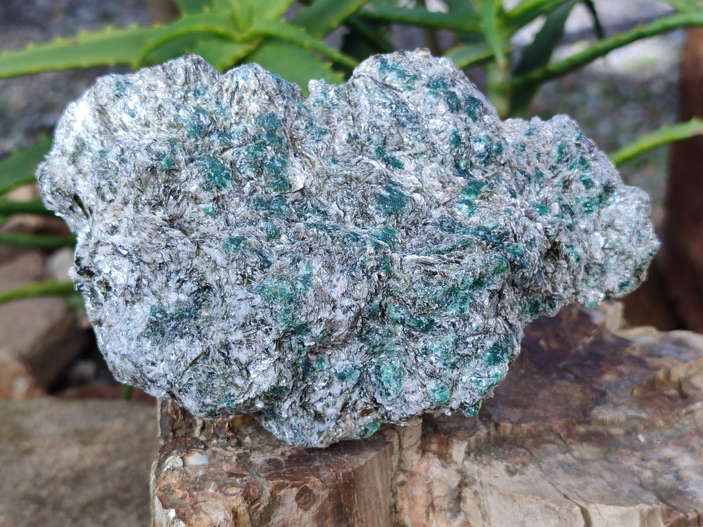 Natural Emerald Mica In Matrix Cobbed Specimens x 2 From Mutoko, Zimbabwe - Toprock Gemstones and Minerals 