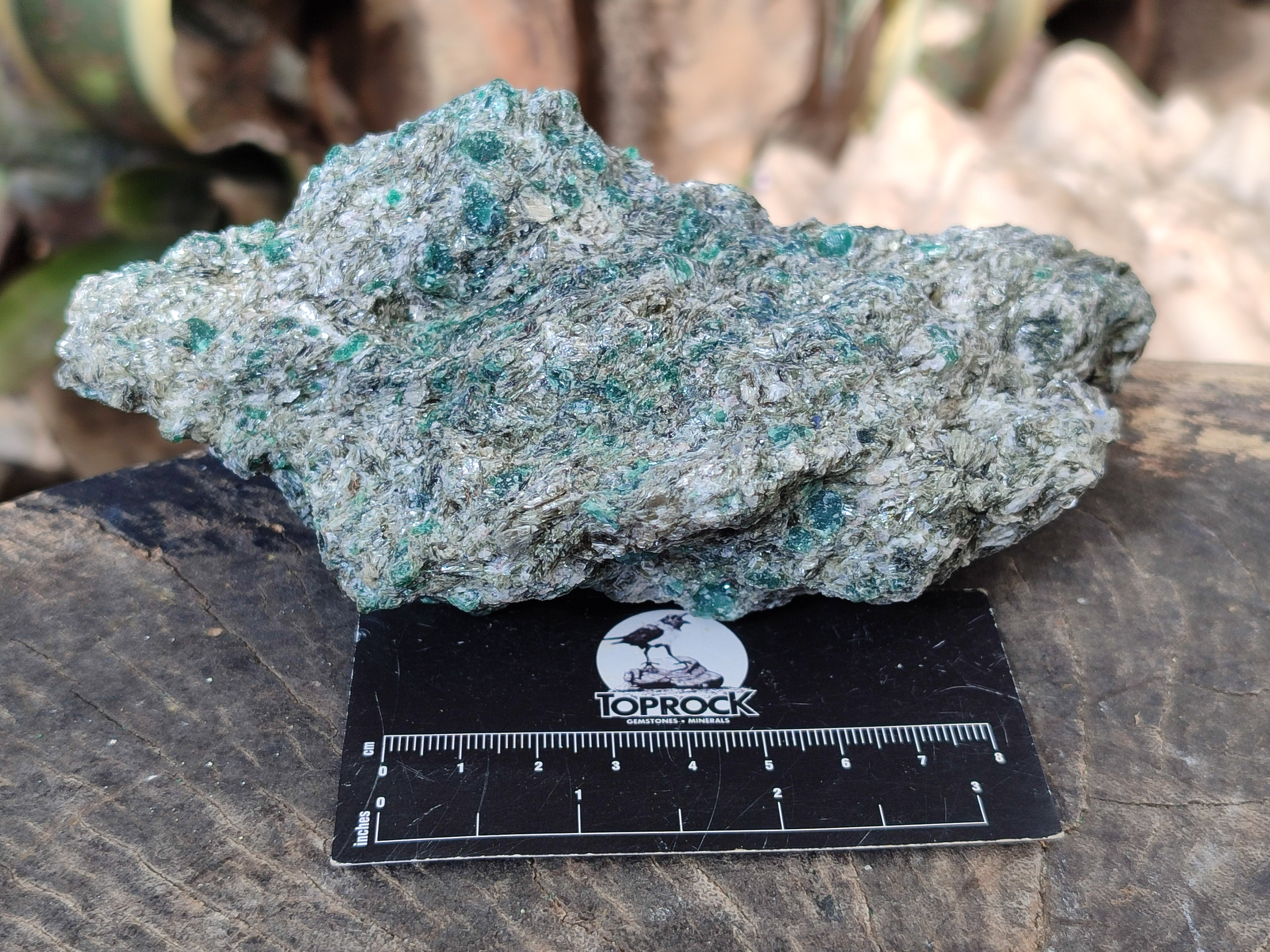Natural Emerald Mica In Matrix Cobbed Specimens x 2 From Mutoko, Zimbabwe - Toprock Gemstones and Minerals 