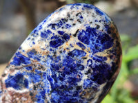 Polished Sodalite Standing Free Forms x 4 From Kunene River, Namibia - Toprock Gemstones and Minerals 