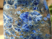 Polished Sodalite Standing Free Forms x 4 From Kunene River, Namibia - Toprock Gemstones and Minerals 