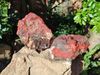 Natural Red Jasper Cobbed Specimens x 3 From Northern Cape, South Africa - Toprock Gemstones and Minerals 